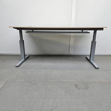 Gispen Steeltop slingerbureau - 180x80 cm, Ophalen of Verzenden, Nieuw
