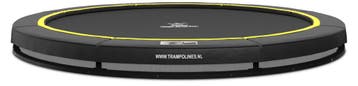 Ingraaf Trampoline Magic Circle Pro Black 410 cm, Ophalen of Verzenden, Nieuw