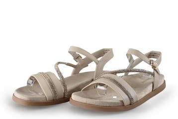 Graceland Sandalen in maat 37 Beige, Verzenden, Beige, Sandalen of Muiltjes, Zo goed als nieuw