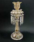Baccarat Medallion Raro Candelabro – Fine XIX Secolo, Antiek en Kunst