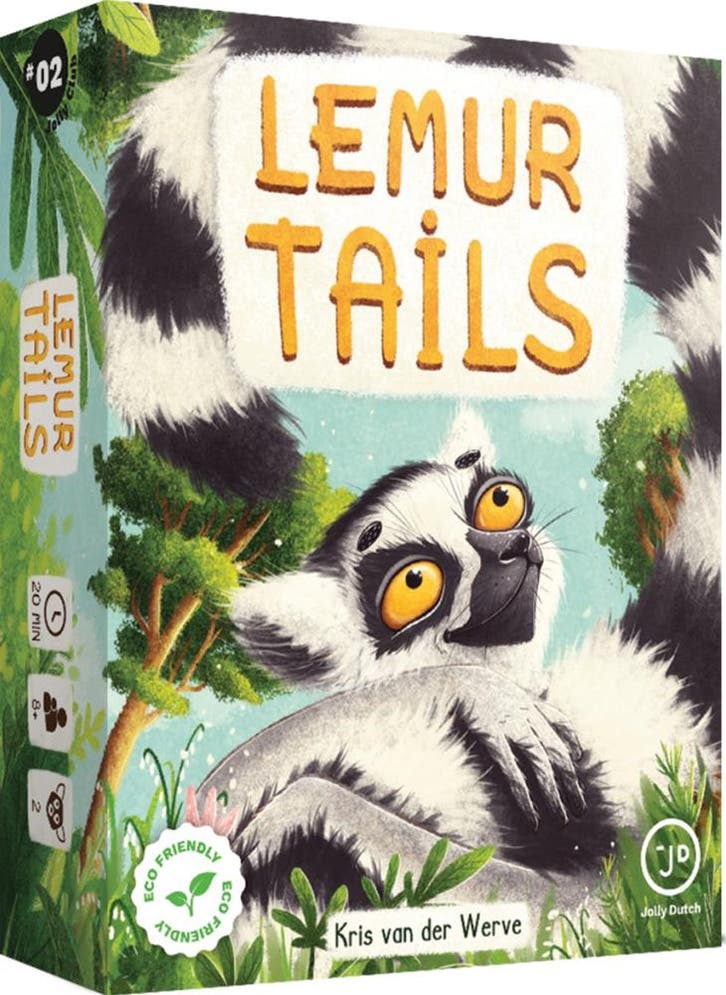 Lemur Tails - Kaartspel | Jolly Dutch - Kaartspellen, Hobby en Vrije tijd, Gezelschapsspellen | Kaartspellen, Nieuw, Verzenden