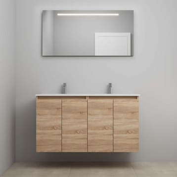 On-Line Badkamermeubelset - 120 cm - Bouwpakket - Greeploos, Ophalen of Verzenden, Nieuw