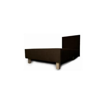 Boxspring Bjorn + Luxe gestoffeerde boxsping, Ophalen of Verzenden, Nieuw, Zilver