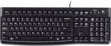 Logitech K120 - Toetsenbord - QWERTY US ANSI - Zwart, Verzenden, Nieuw