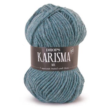 DROPS Karisma Mix - 50 zeegroen - Wol Garen, Hobby en Vrije tijd, Ophalen of Verzenden, Nieuw