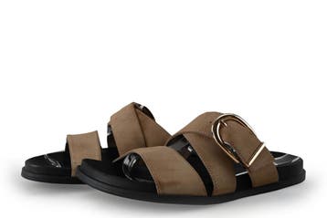 Graceland Slippers in maat 39 Beige, Slippers, Verzenden, Beige, Zo goed als nieuw