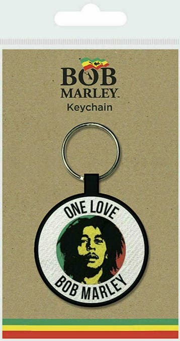 Bob Marley One Love Stoffen Sleutelhanger off. merchandise, Verzamelen, Ophalen of Verzenden, Nieuw, Gebruiksvoorwerp