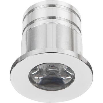 LED Mini Spot Dimbaar - 3W - Zilver - Aluminium - Ø31mm, Ophalen of Verzenden, Nieuw, Overige fittingen, Plafondspot of Wandspot