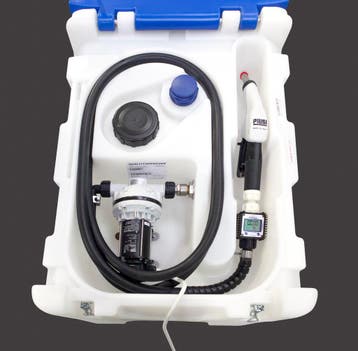 Tank mobiel voor AdBlue® BTM 200 liter (hoog model) + 12V po, Verzenden
