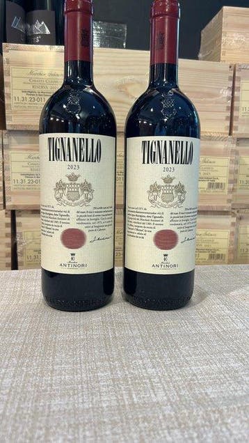 2023 Marchesi Antinori, Tignanello - Toscane IGT - 2 Flessen, Nieuw
