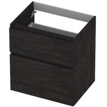 INK - Onderkast 2 Laden Greeploos Hout Decor met Houten, Ophalen of Verzenden, Nieuw