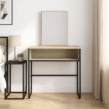 vidaXL Plafondtafel Sonoma Eiken 81 x 40 x 131 cm Bewerkt, Verzenden, Nieuw