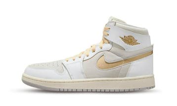Air Jordan 1 Zoom Air CMFT 2 Grey Gold, Kleding | Heren, Nieuw