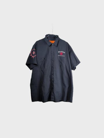 Dickies Casual overhemden Heren maat XL Zwart Vintage, Ophalen of Verzenden, Nieuw