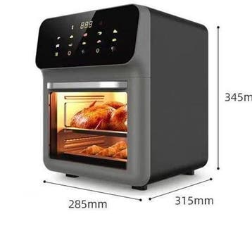 10L Airfryer met Kijkvenster en Touchbediening, Verzenden, Nieuw in verpakking