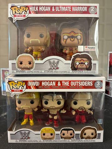 Funko - Funko Pop Hulk Hogan & Ultimate Warrior; (NWO) Hogan