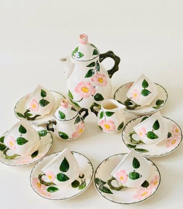 Villeroy & Boch - Koffieservies (15) - wild-Rose - Porselein