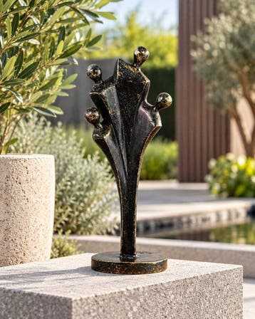 Ben Wouters (XX) - sculptuur, Abstract Family of Four - 33