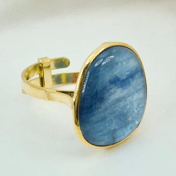Zilver, Verguld, Zonder reservering - Ring - Natuurlijk, Antiek en Kunst