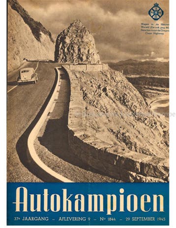 1945 AUTOKAMPIOEN MAGAZINE09 NEDERLANDS, Boeken, Nieuw, Author