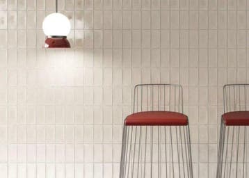 Wandtegel Equipe Cerámica Atlas Creme Glans 7,5x15, Nieuw, Minder dan 20 cm, 10 m² of meer, Wandtegels