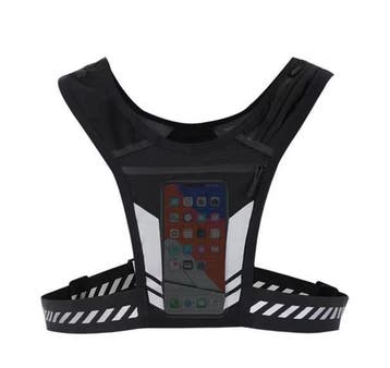 Hardloopvest met Telefoonhouder Reflecterend Sportvest, Verzenden, Nieuw