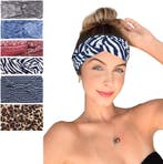 Haarbanden Dames | 6-Delig Katoen | Retourdeal 28% Korting, Overige materialen, Blauw, Nieuw, Ophalen of Verzenden