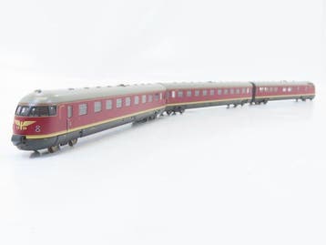 Märklin H0 - 39080 - Treinstel (1) - 3-delige set VT 08.5,, Nieuw