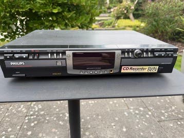 Philips - CDR775 Dual-Deck Standalone Cd-recorder, Nieuw