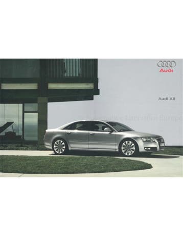 2010 AUDI A8 BROCHURE FRANS, Boeken, Nieuw, Audi, Author