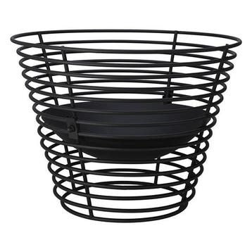 Vuurkorf | Gardalux | Ø 53 x 40 cm (Zwart), Tuin en Terras, Vuurkorven, Verzenden, Nieuw