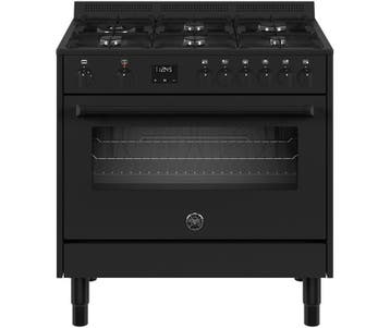 Bertazzoni MPL96L1ETNC gas fornuis met 6 branders,1789, Ophalen of Verzenden, Nieuw
