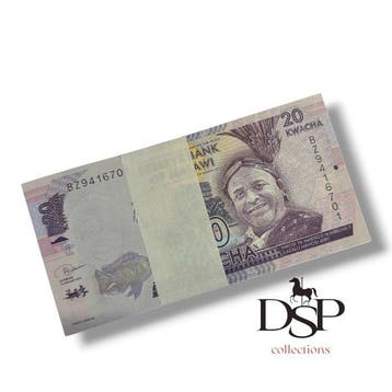 Malawi. - 100 x 20 Kwacha - 2019 - Pick 63 (Zonder