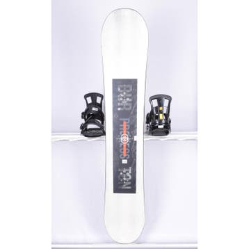 144 148 snowboard BURTON PROCESS EXPERIENCE white/black, woo, Verzenden, Gebruikt