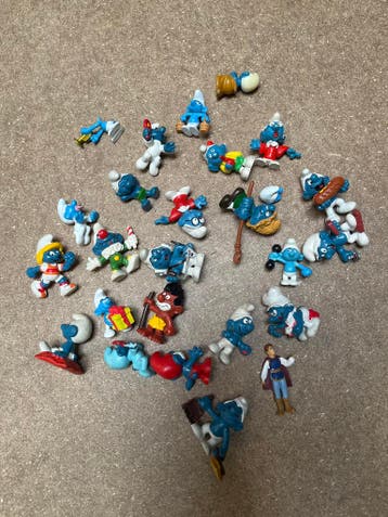 Lot smurfen mix - diverse figuren, Ophalen of Verzenden, Nieuw