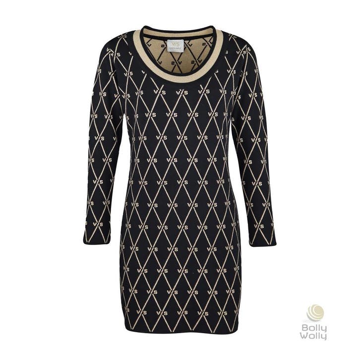 Verysimple • korte zwarte wollen jurk • S, Kleding | Dames, Jurken, Zwart, Nieuw, Maat 36 (S), Verzenden