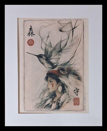 Emma Wildfang - Princess Mononoke - Series -Anime Ukiyo –, Nieuw