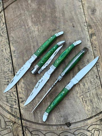 Keukenmes - Kitchen knife set - Laguiole Bougna Met Bee