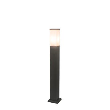 Smart buitenlamp paal donkergrijs 80 cm incl. Wifi P45 -, Verzenden, Nieuw