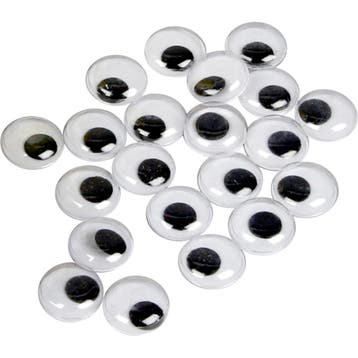 Wiebelogen, niet zelfklevend, d 14 mm, 1000 stuk/ 1 doos, Nieuw