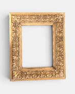 Lijst - Hout - Antieke lijst van hout met goud