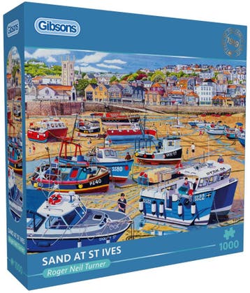 Roger Neil Turner - Sand at St Ives Puzzel (1000 stukjes) |, Verzenden, Nieuw