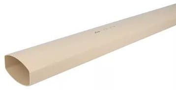 NICOLL Techtan Ovation LG28 PVC-Ti HWA buis 90x56 L4m beige, Ophalen of Verzenden, Nieuw