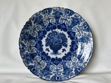 De Klaauw Delft - Wandbord - Aardewerk - Wandbord, Antiek en Kunst