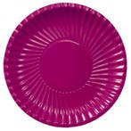 bordeaux wegwerp borden 29 cm - Bordjes, Ophalen of Verzenden, Nieuw