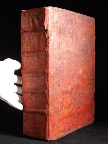 Rare Large Folio Hohenlohische Bible with 212 Copper