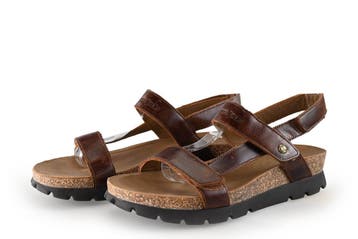 Panama Jack Sandalen in maat 39 Bruin, Kleding | Dames, Bruin, Verzenden, Sandalen of Muiltjes, Zo goed als nieuw