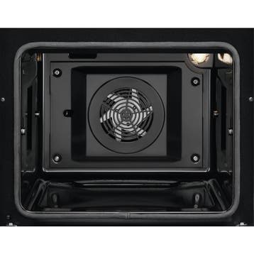 AEG CIB6733ACM Fornuis 60 cm Inductie Double Oven Zwart/RVS, Ophalen of Verzenden, Nieuw