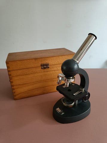 Monocular compound microscope - 3716/2 - 1940-1950 -
