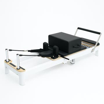 Pilates Reformer Inklapbaar | Aluminium | Wit, Nieuw, Overig